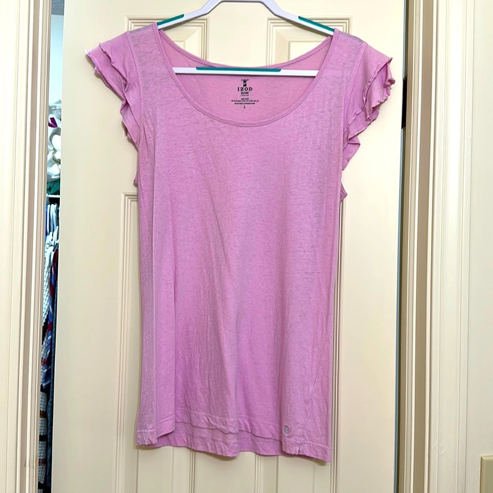 Flutter sleeve top